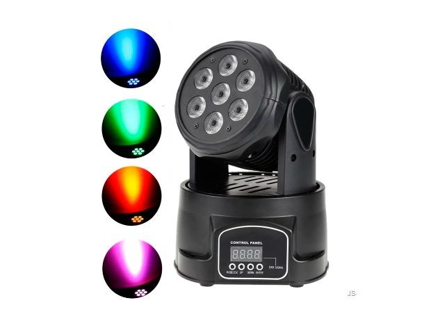 &u+  PROYECTOR LASER AUDIORITMICO CABEZAL JS-YT60W 7LED 10W